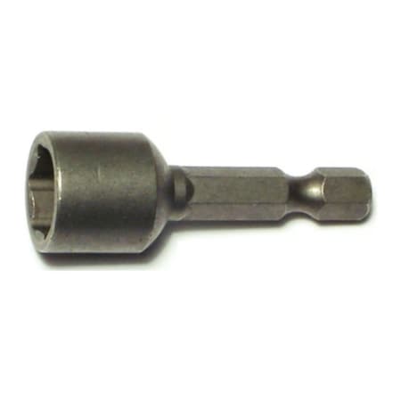 Midwest Fastener 1/4" x 1-3/4" 7/16" Short Magnetic Hex Driver Bits 50PK 54134